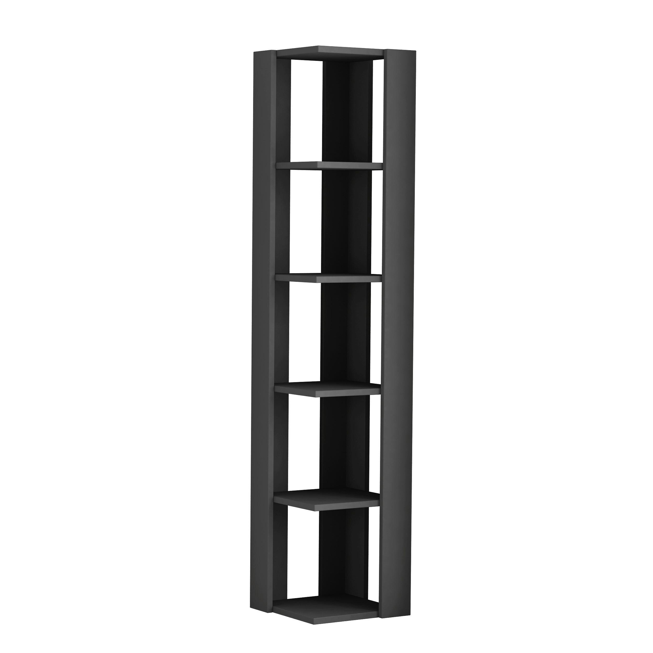 ECKREGAL Nati, Anthrazit B: 34 cm - Design (34/161/34cm) - Livetastic