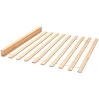 Rollrost 140x200 Cm Kiefernholz 13 Leisten - Naturfarben, KONVENTIONELL, Holz (140/200cm) - P & B