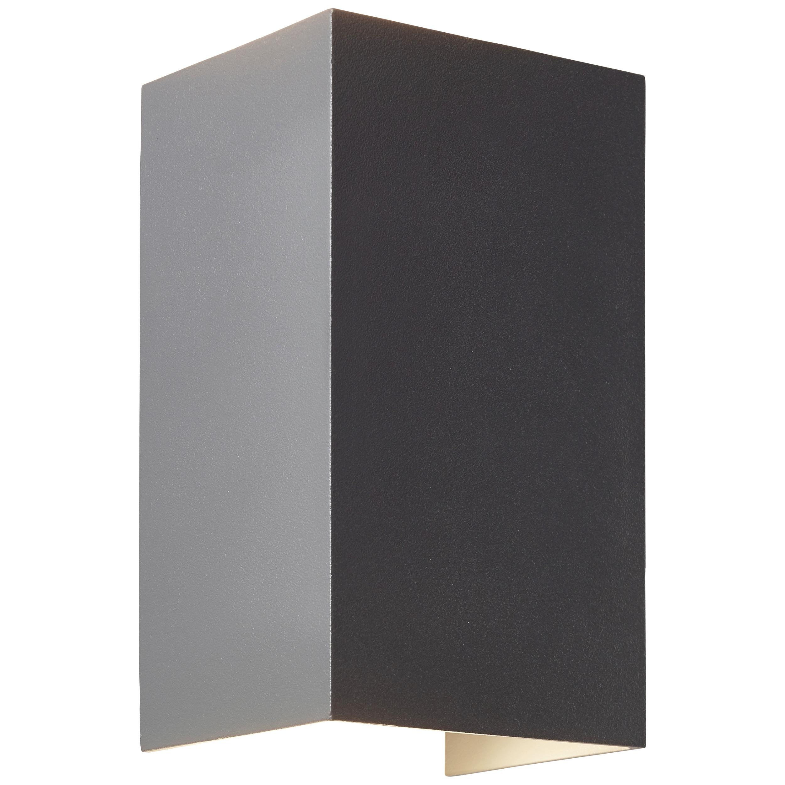 Wandleuchte G90962a63 Hilly - Dunkelgrau, Basics, Glas/Metall (13.6/8/6.8cm) - Brilliant