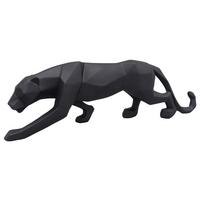 Dekoračný panter PANTHER - čierna, plast (45,5/14/7,3cm) - Mömax