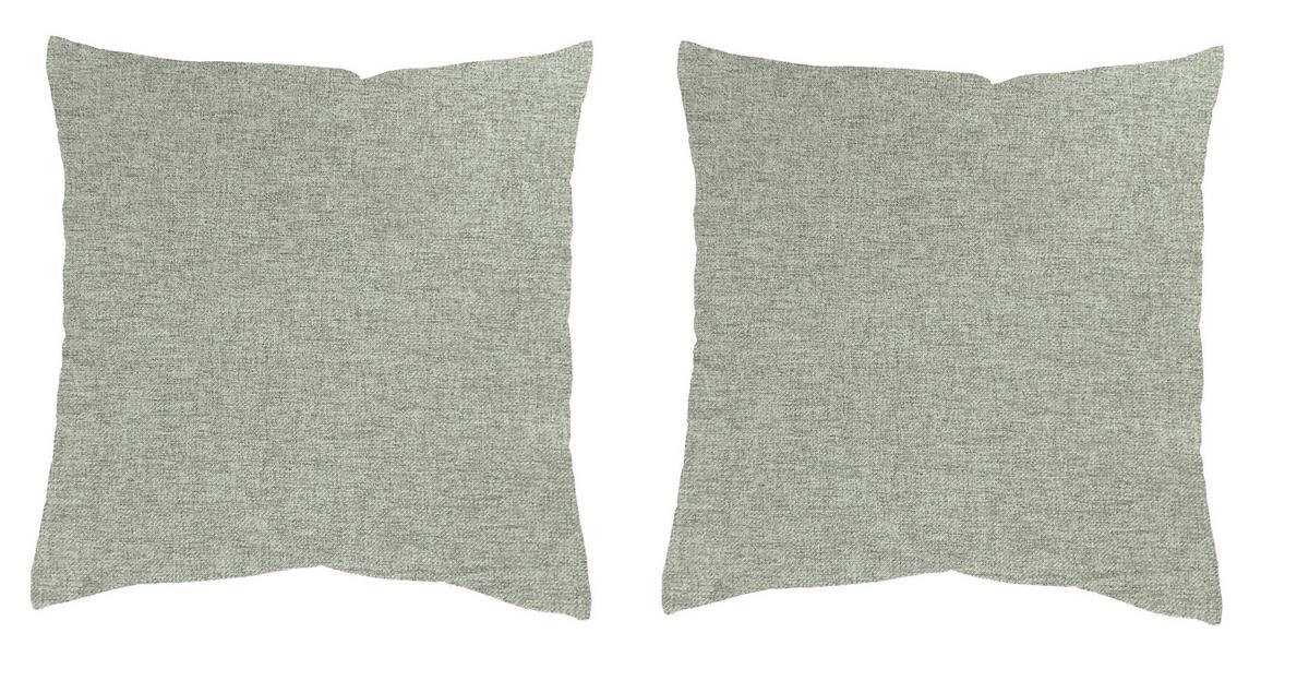 Kissenhüllen-set Lucio - Salbeigrün, Basics, Textil (40/40cm)