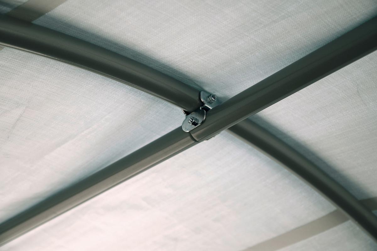 Zeltgarage Shelterlogic - Dunkelgrün, Basics, Kunststoff (300/260/150cm)