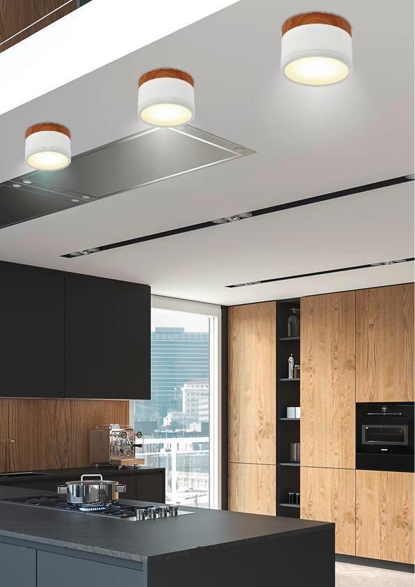LED-Deckenleuchte 2273648 - Basics, Metall (8.8/8.8/6.4cm)