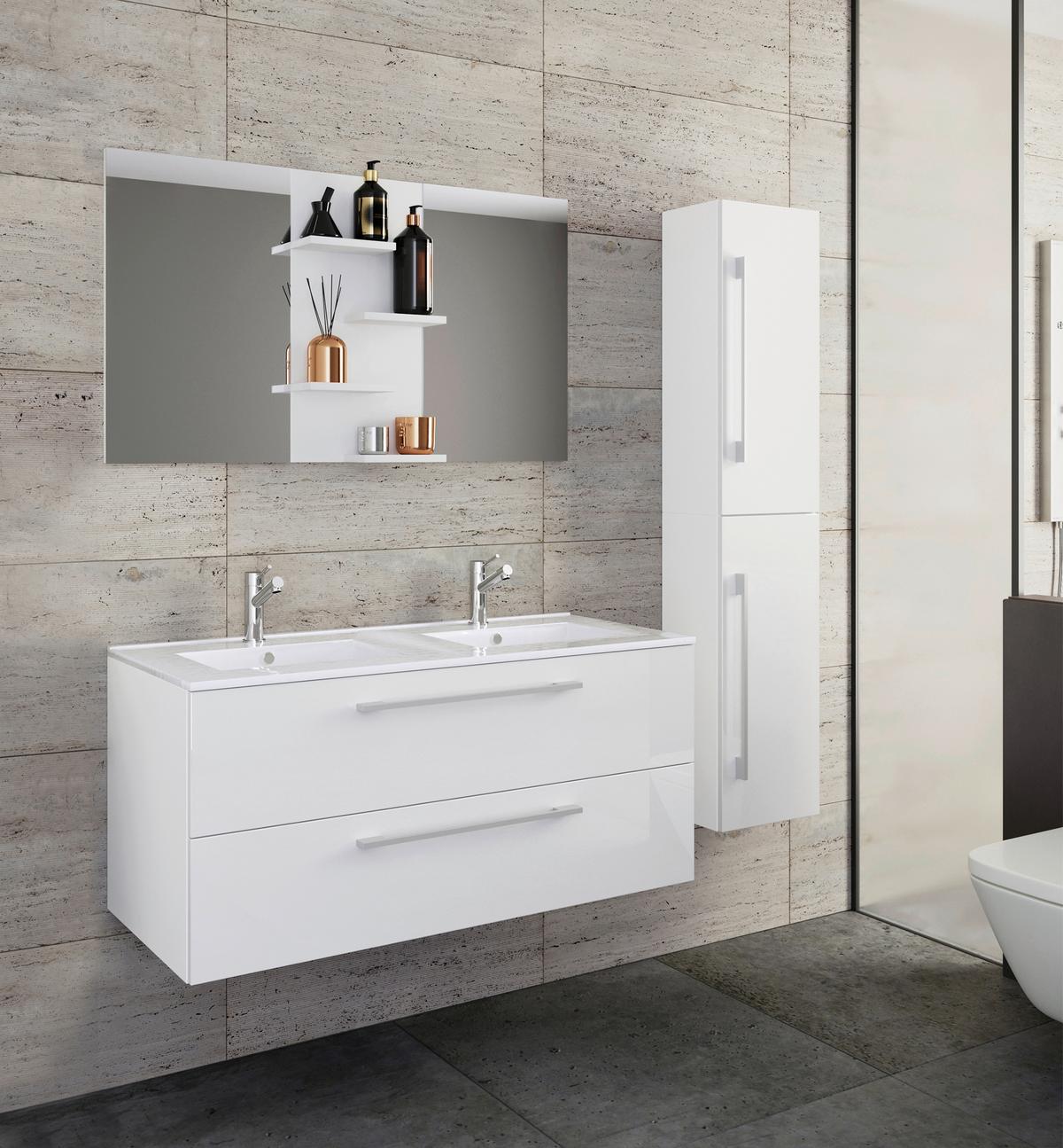 4-teiliges Badezimmer BUDASI