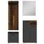 Wandspiegel Justus B: 60 cm Anthrazit - Anthrazit, Design, Glas/Holzwerkstoff (60/70/2cm) - MID.YOU Wandspiegel Justus B: 60 cm Anthrazit - Anthrazit, Design, Glas/Holzwerkstoff (60/70/2cm) - MID.YOU