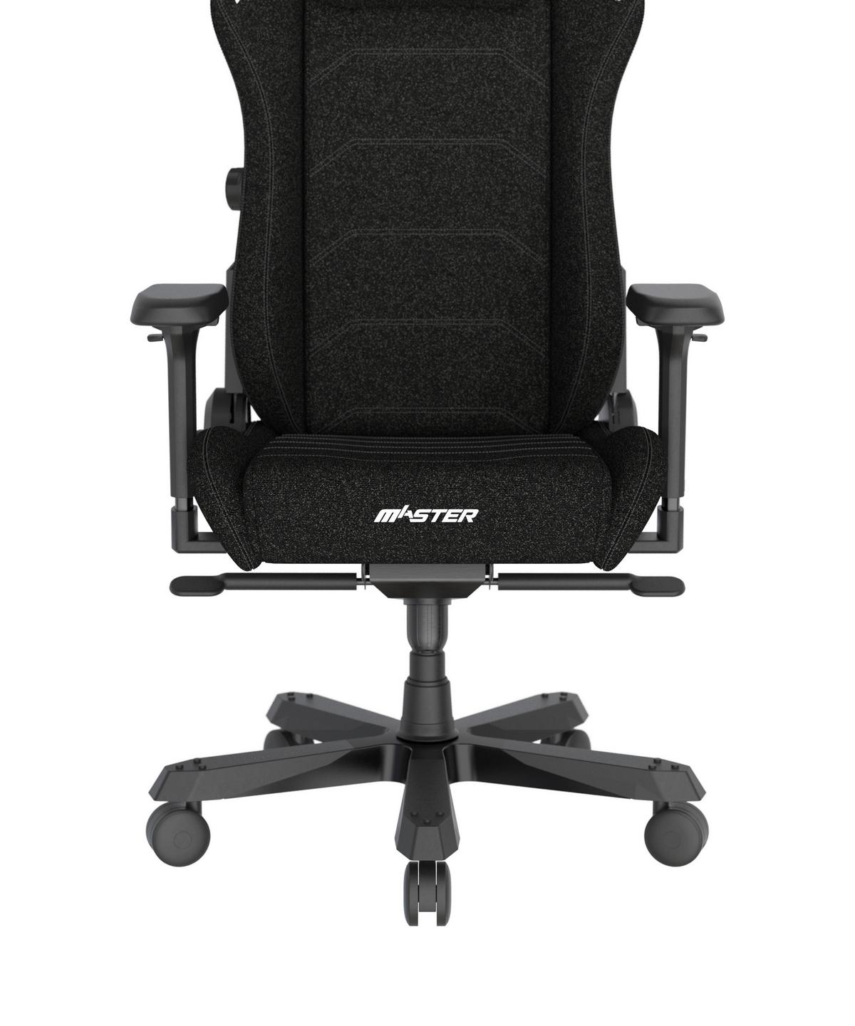 Gamingstuhl Master Schwarz B: 70cm - Schwarz, KONVENTIONELL, Textil/Metall (70/133/70cm) - Dxracer