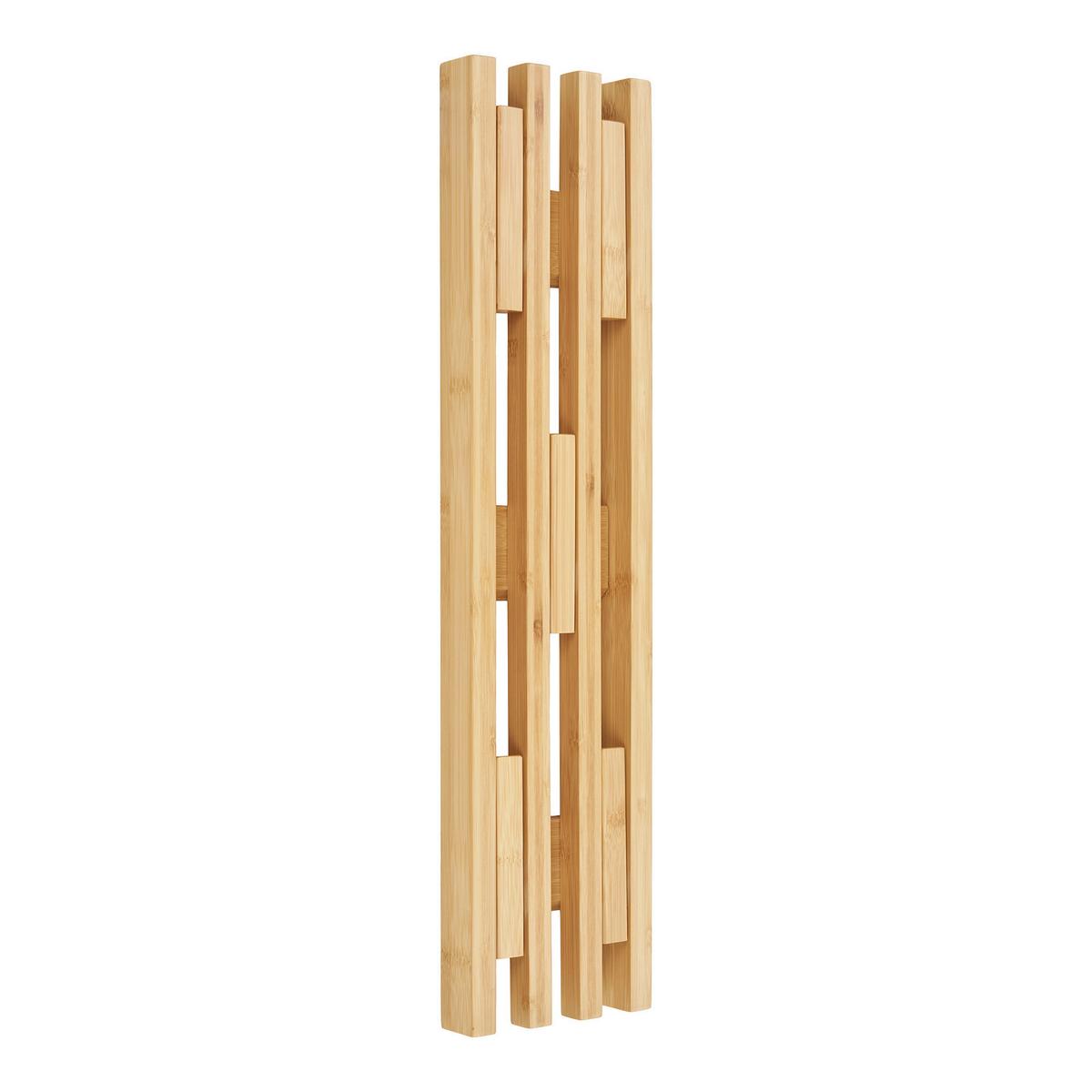 Garderobenpaneel Ember Hellbraun B: 14 cm - Hellbraun, Design, Holz (14/60/9.5cm)