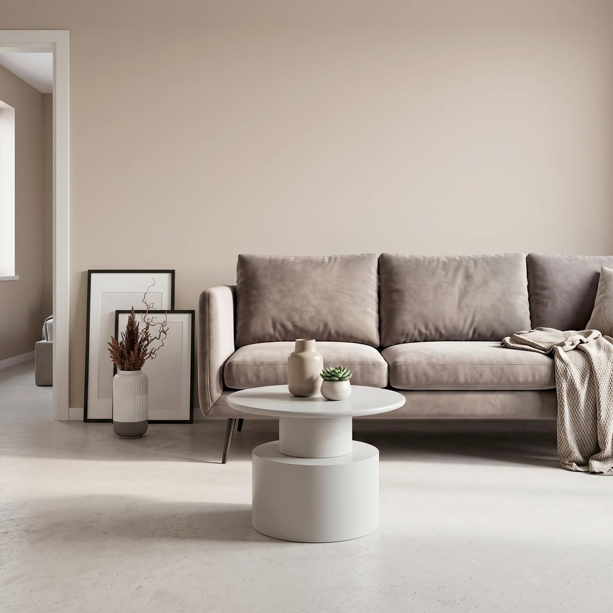 KONFERENČNÝ STOLÍK AZURA -TREND- - svetlosivá, Lifestyle, drevo/kompozitné drevo (50/35/50cm) - Mömax