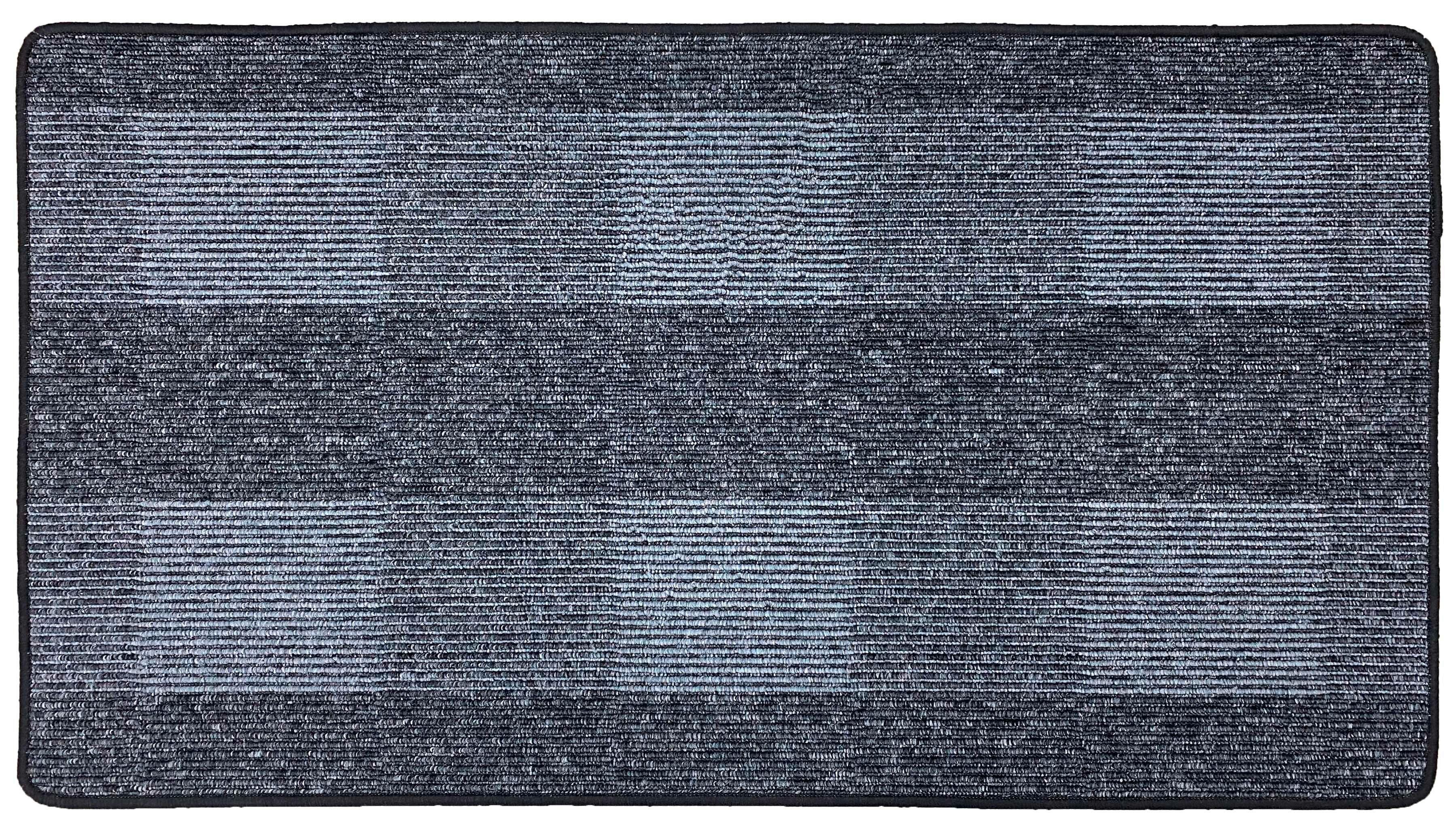 Teppich Läufer Grau Terry 67x120 cm - Grau, Basics, Kunststoff (67/120cm) - Ondega