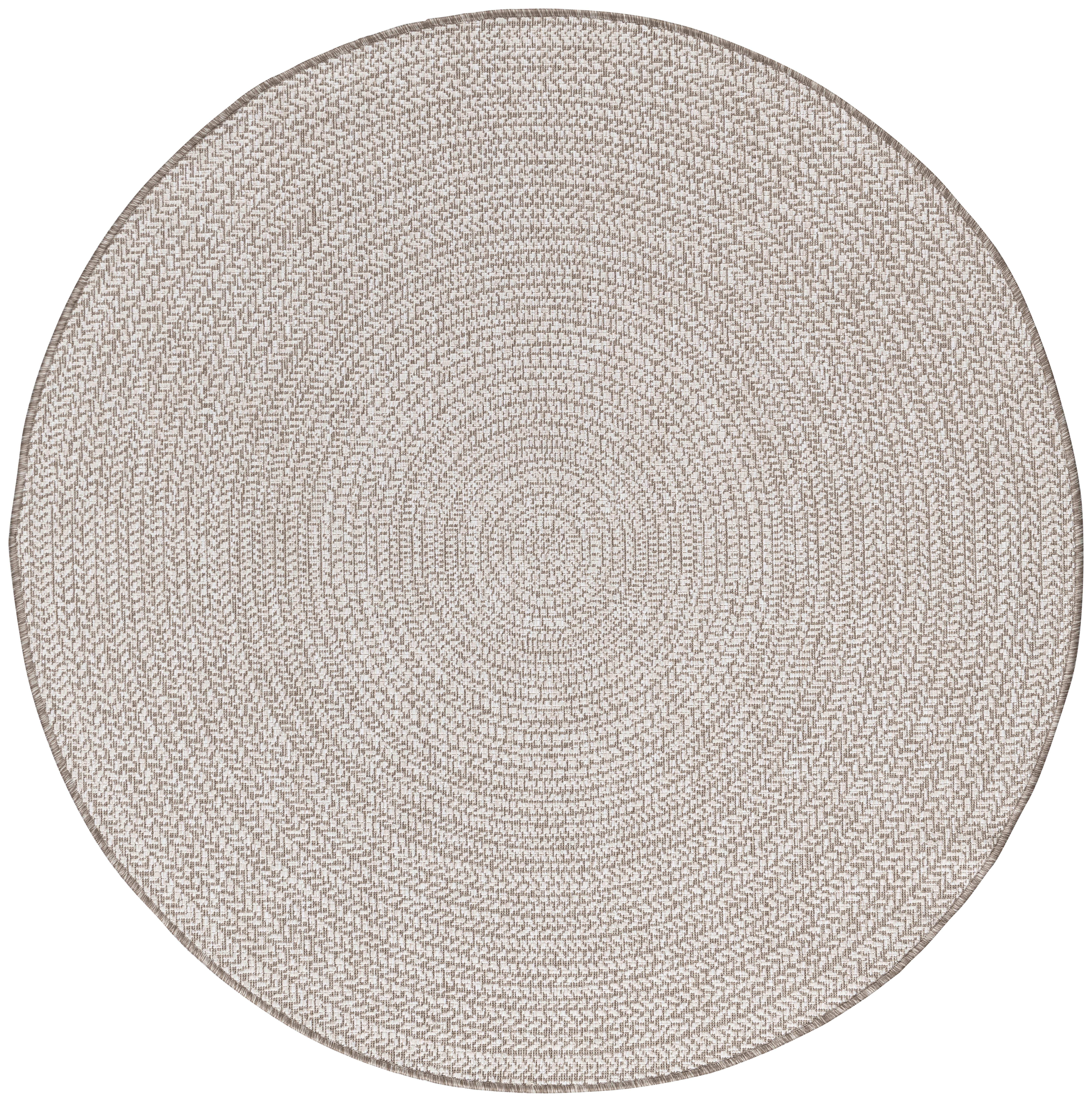 KOBEREC TKANÝ NA PLOCHO Line, P: 160cm, hnědá - hnědá, Moderní, textil (160cm) - Modern Living