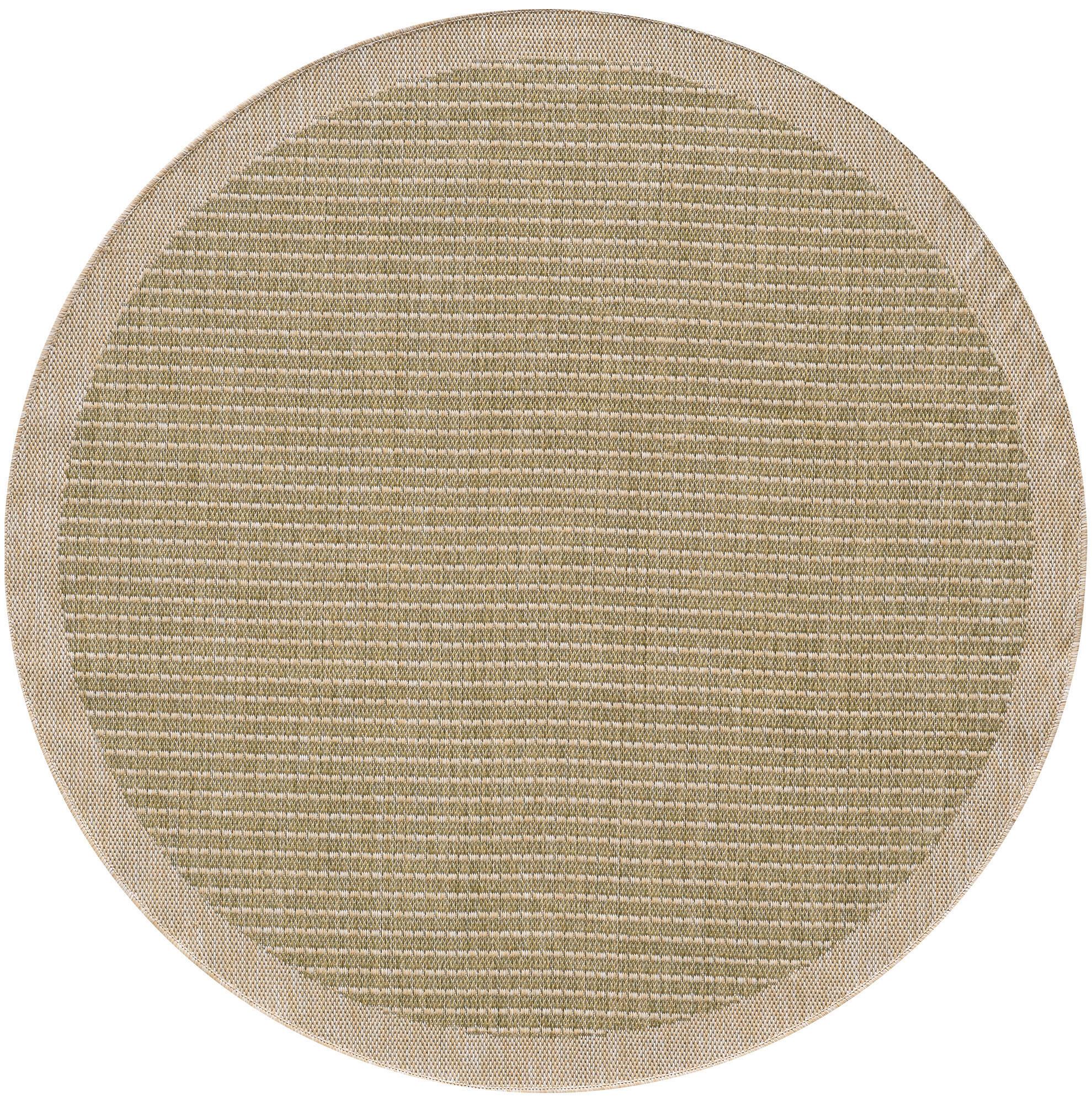 Outdoor-Teppich Giza Grün 160 cm, In- & Outdoor