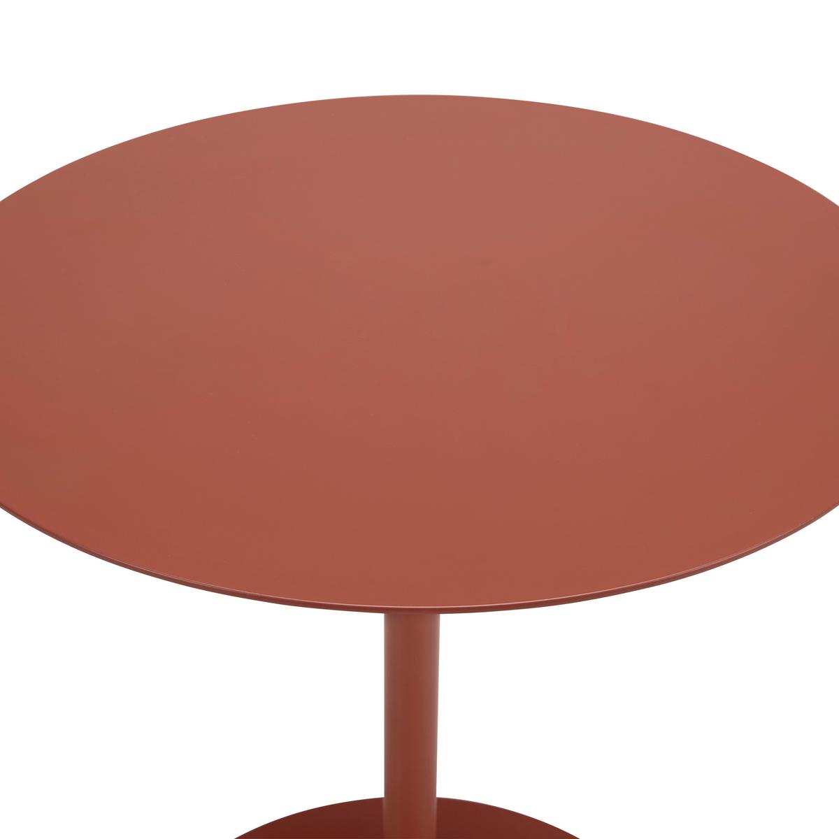 ODKLÁDACÍ STOLEK ROD - oranžová, Moderní, kov (40/43/40cm) - Mömax