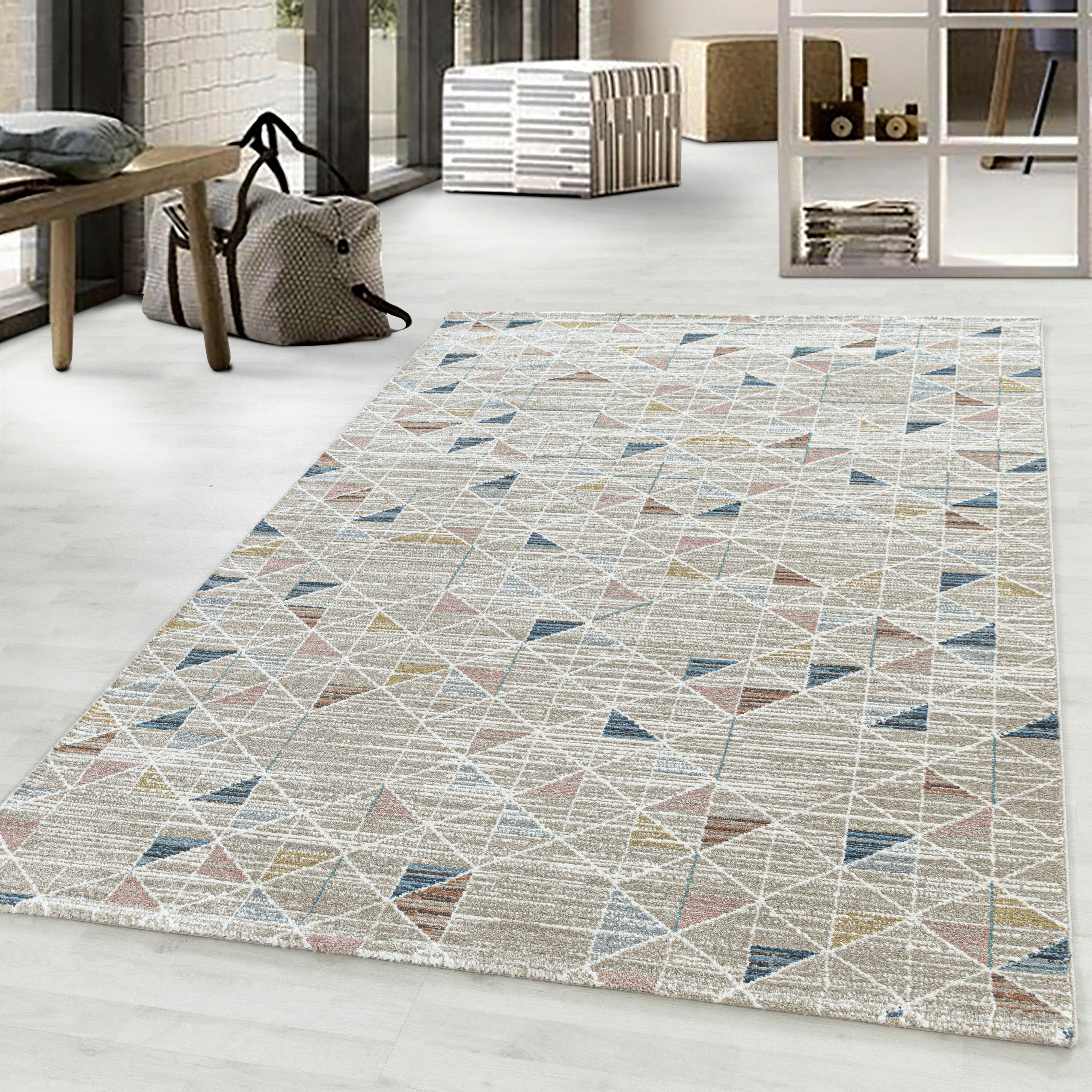 Teppich Läufer Multicolor Meliert Royal 80x250 cm - Multicolor, Design, Textil (80/250cm)
