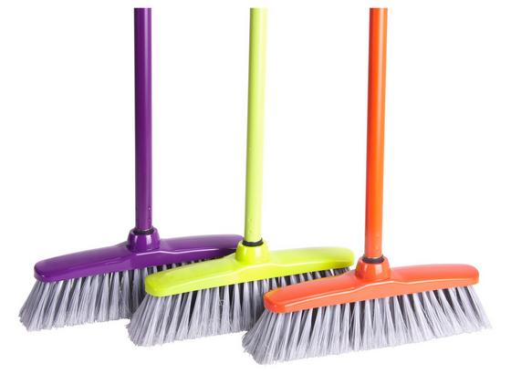 Zimmerbesen Petra - Lila/Limette, KONVENTIONELL, Kunststoff (125/27/5cm) - Homezone Zimmerbesen Petra - Lila/Limette, KONVENTIONELL, Kunststoff (125/27/5cm) - Homezone