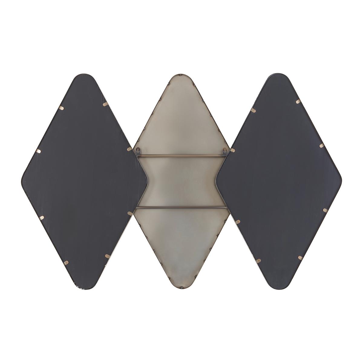 Nástenné zrkadlo zlatá - zlatá, Romantik / Landhaus, kov/plast (125/84/4,5cm) - Premium Living