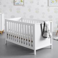 Dětská postýlka MARIA - bílá, Moderní (145,8/75/84,4cm) - Bessagi Kids