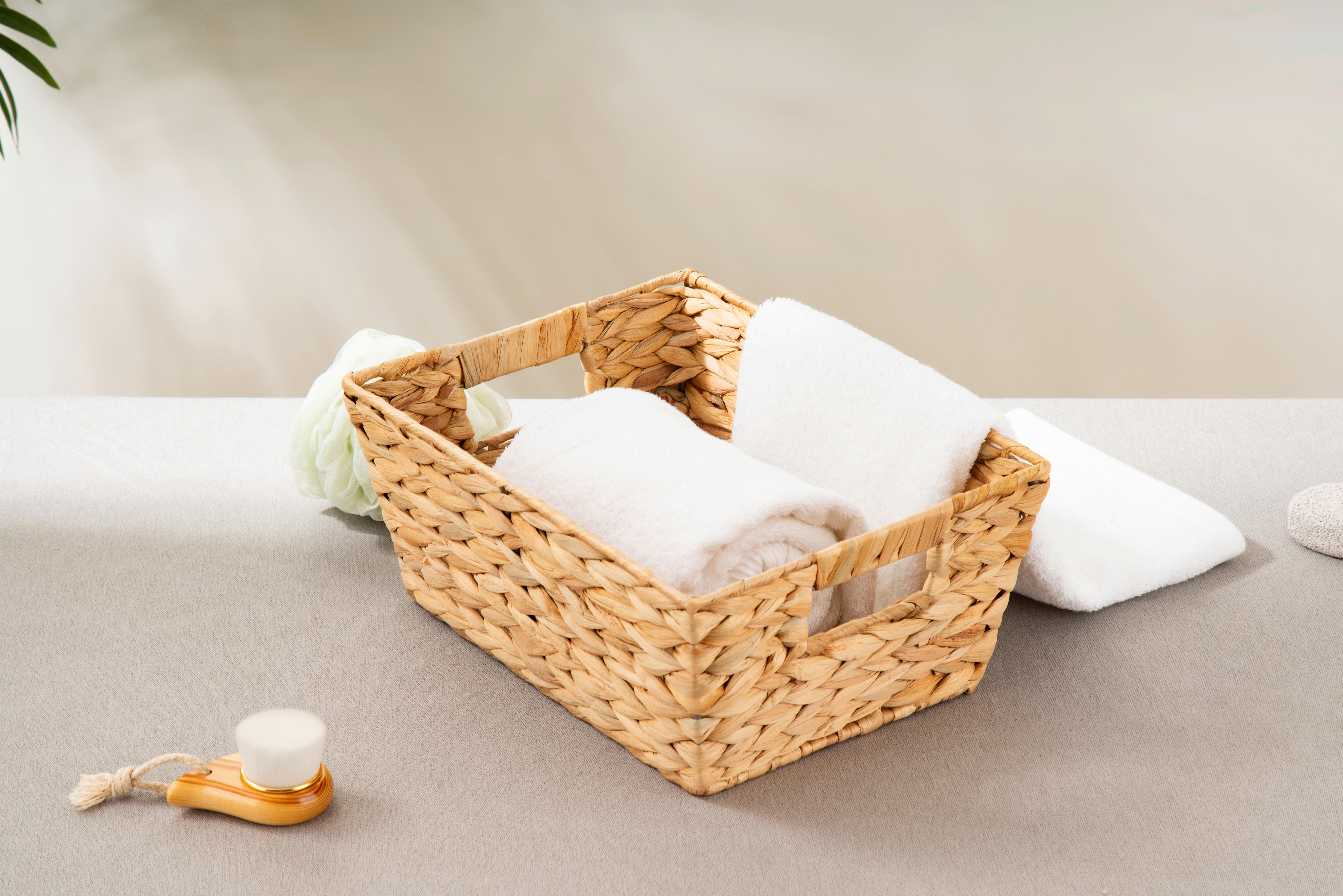 Aufbewahrungsbox Naturfarben B: 25 cm - Naturfarben, Basics, Holz (35/25/16cm) - Echtwerk