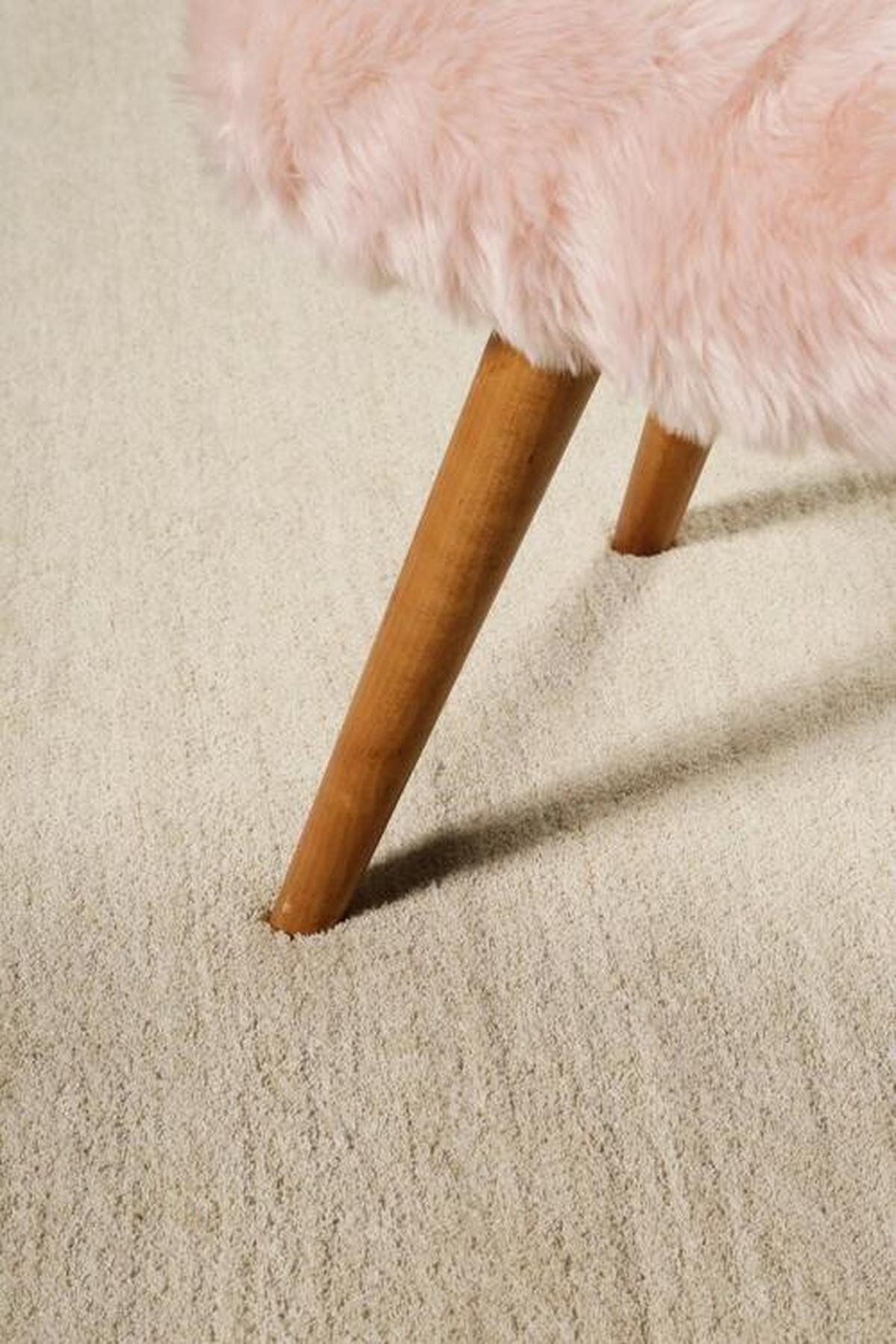 Hochflor Teppich Beige Loft 130x190 Cm - Beige, KONVENTIONELL, Textil (130/190cm) - Esprit