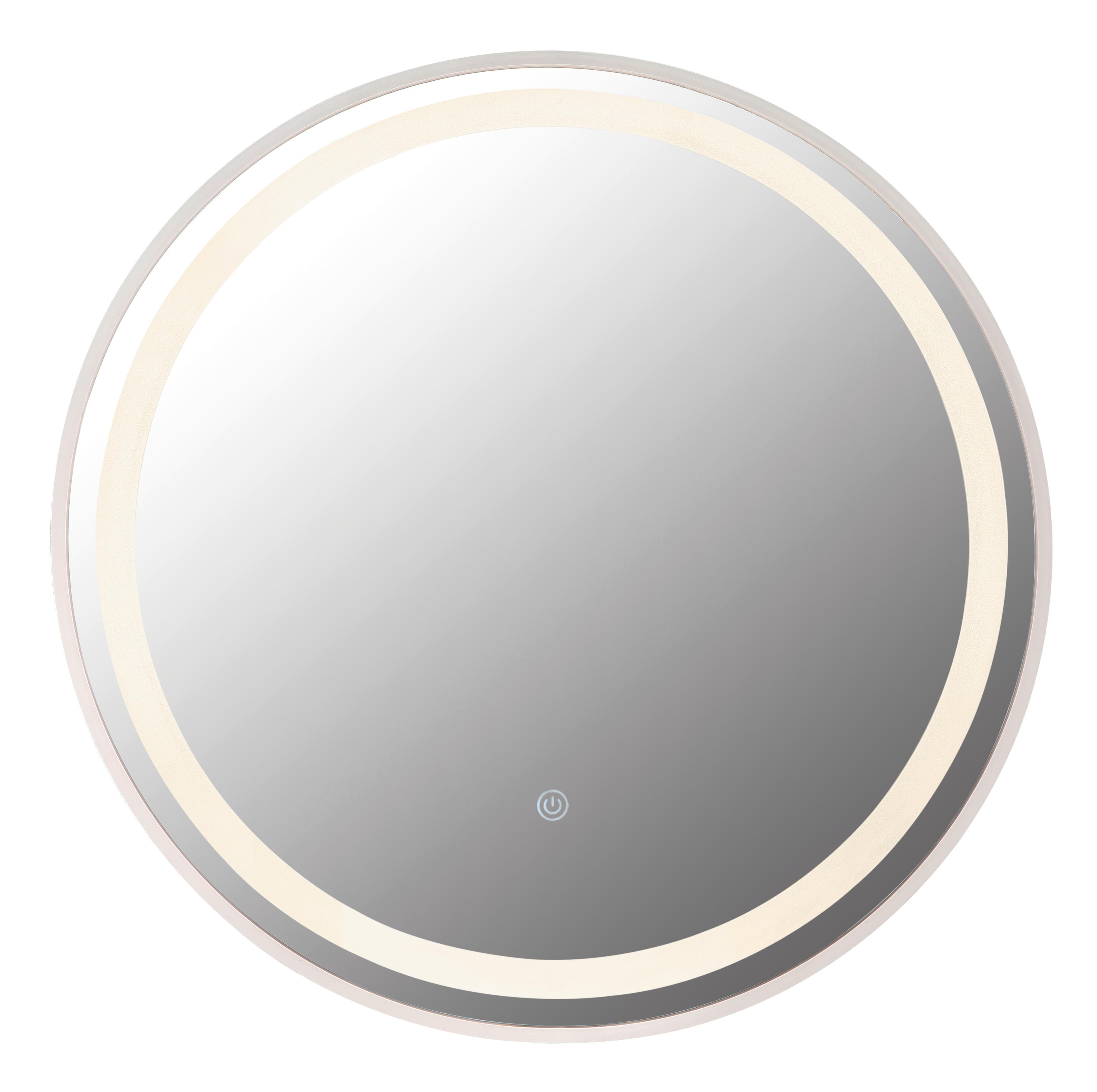 Badezimmerspiegel 84035 - Basics, Glas/Kunststoff (50/0,4/2,8cm) - Globo