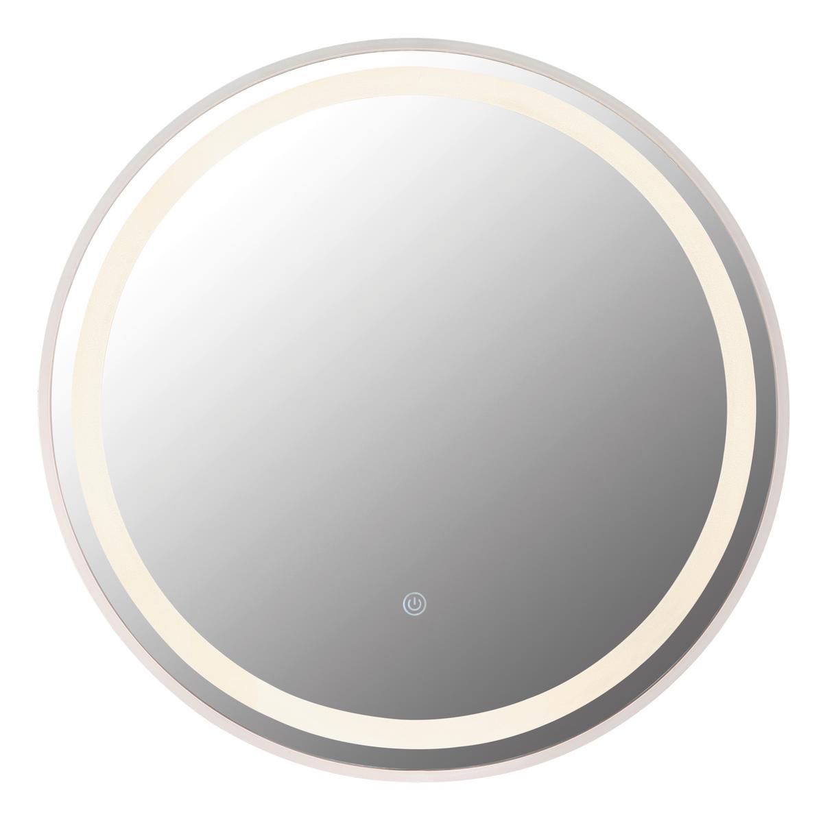 Badezimmerspiegel 84035 - Basics, Glas/Kunststoff (50/0,4/2,8cm) - Globo