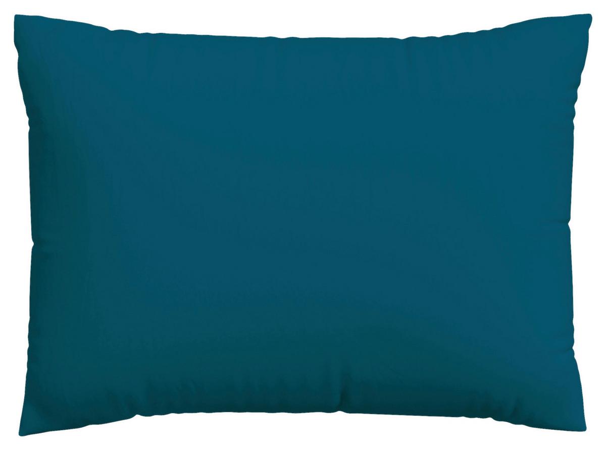 Kissenhülle Easy Jersey - Petrol, Basics, Textil (40/60cm) - Schlafgut