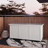 BOX NA VANKÚŠE BIONA - biela, Modern, kov/drevo (132/60/66cm) - Bessagi Garden