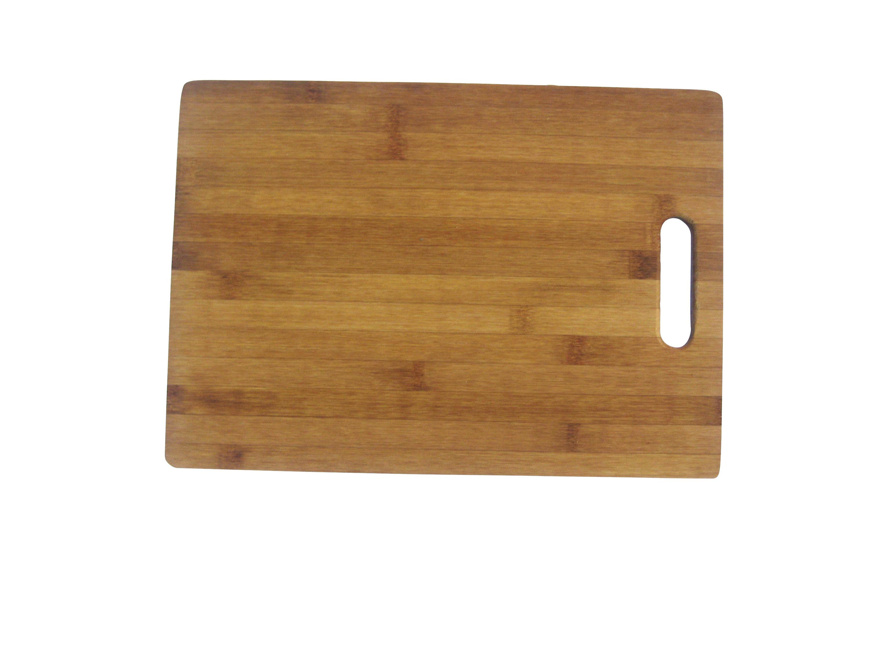 Schneidebrett Aus Bambus Davis S L/B: ca. 34/24 cm - Naturfarben, KONVENTIONELL, Holz (34/24/1,2cm) - James Wood