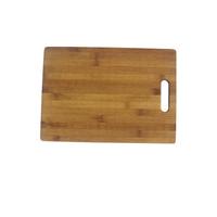 Schneidebrett Aus Bambus Davis S L/B: ca. 34/24 cm - Naturfarben, KONVENTIONELL, Holz (34/24/1,2cm) - James Wood