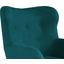 Tv Kreslo Viborg - tyrkysová, Moderný, textil (91/104/80cm) Tv Kreslo Viborg - tyrkysová, Moderný, textil (91/104/80cm)
