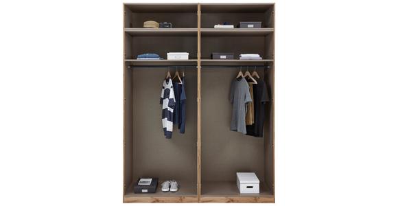 Offener Kleiderschrank 182 cm Unit, Anthrazit - Anthrazit, MODERN, Holzwerkstoff (182,2/242,2/56,5cm) - Ondega