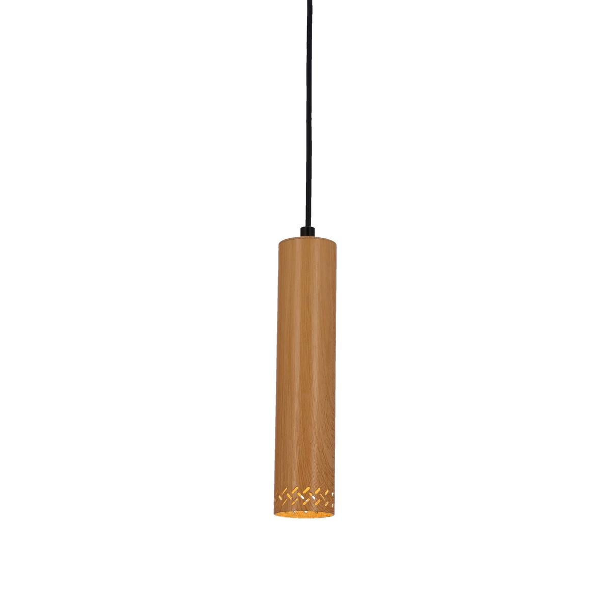 Hängeleuchte 31-78582 Tubo - Schwarz, Design, Metall (7/7/90cm)