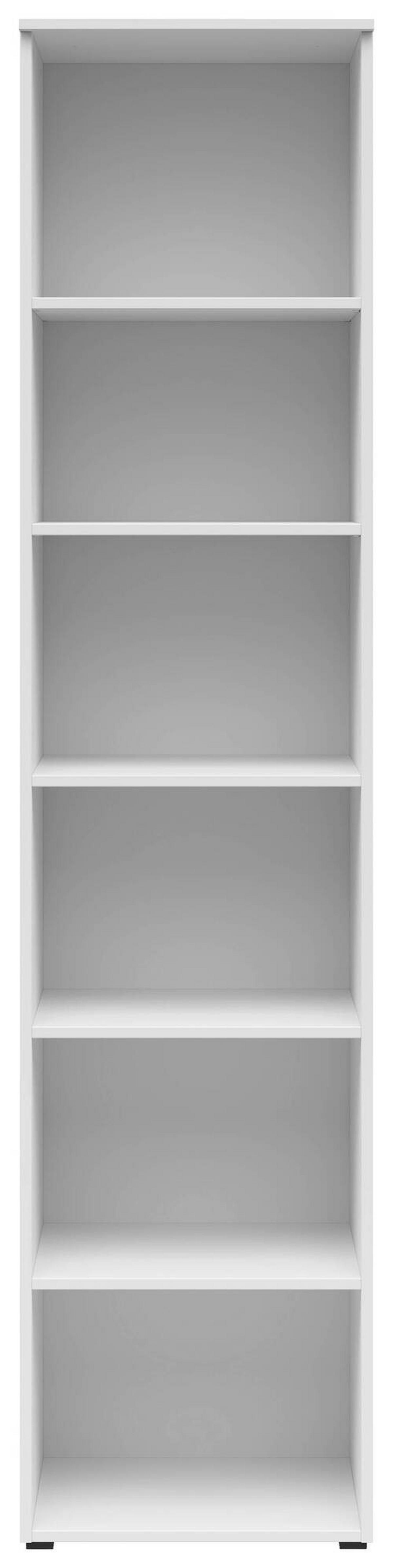 Polc Multistauraum - fehér, Modern, faalapú anyag (45/195/40cm) - Carryhome