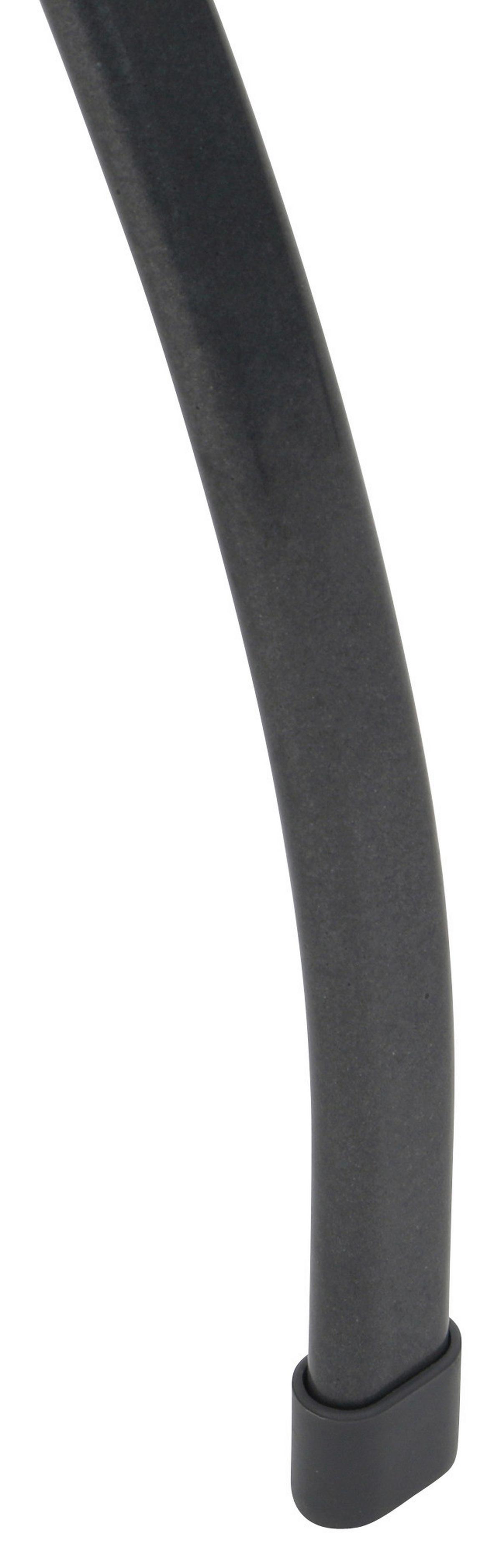 Gartentisch Toulouse Stahl Ø 80 cm - Grau, Basics, Metall (80/80/74cm) - Gardenson