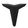 Fußset passend zu Unit Elements - Schwarz, MODERN, Kunststoff (12cm) - Ondega