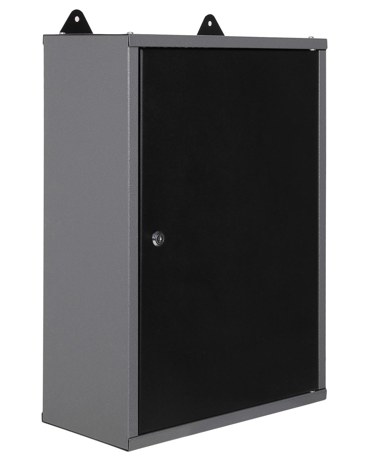 Werkzeugschrank Stahl Anthrazit/Grau B: 42 cm - Anthrazit/Grau, Basics, Metall (42/60/20cm)