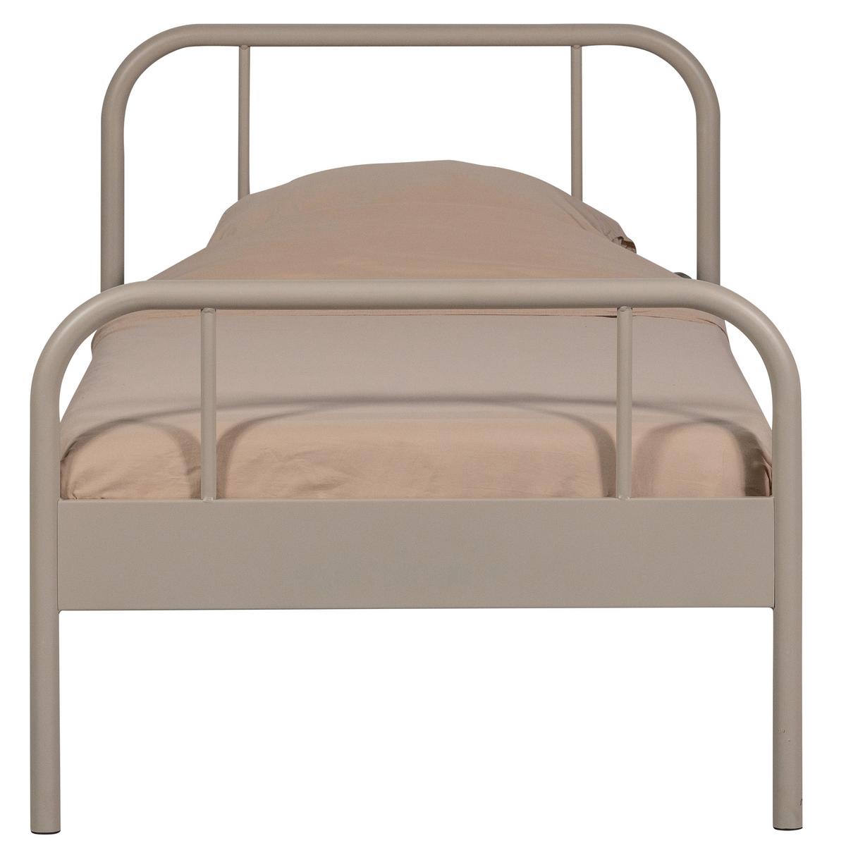 METALLBETT Mata Sandfarben 90x200cm - Sandfarben, Basics, Metall (90/200cm) - MID.YOU