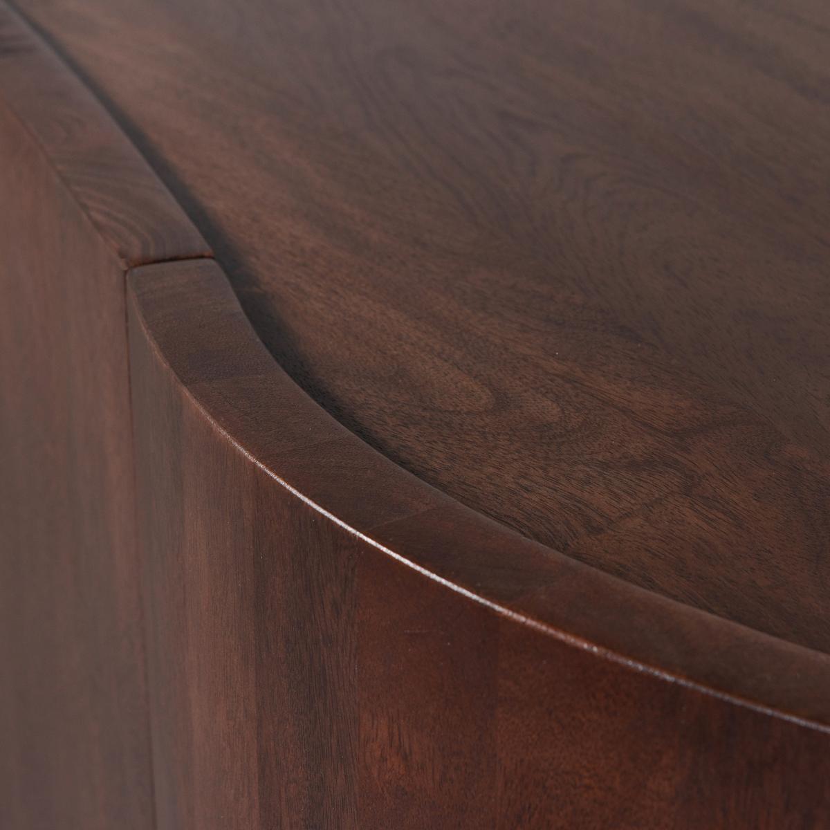 Kommode Sense Walnussfarben B: 160cm - Walnussfarben, Design, Holz (160/50/46cm) - Livetastic