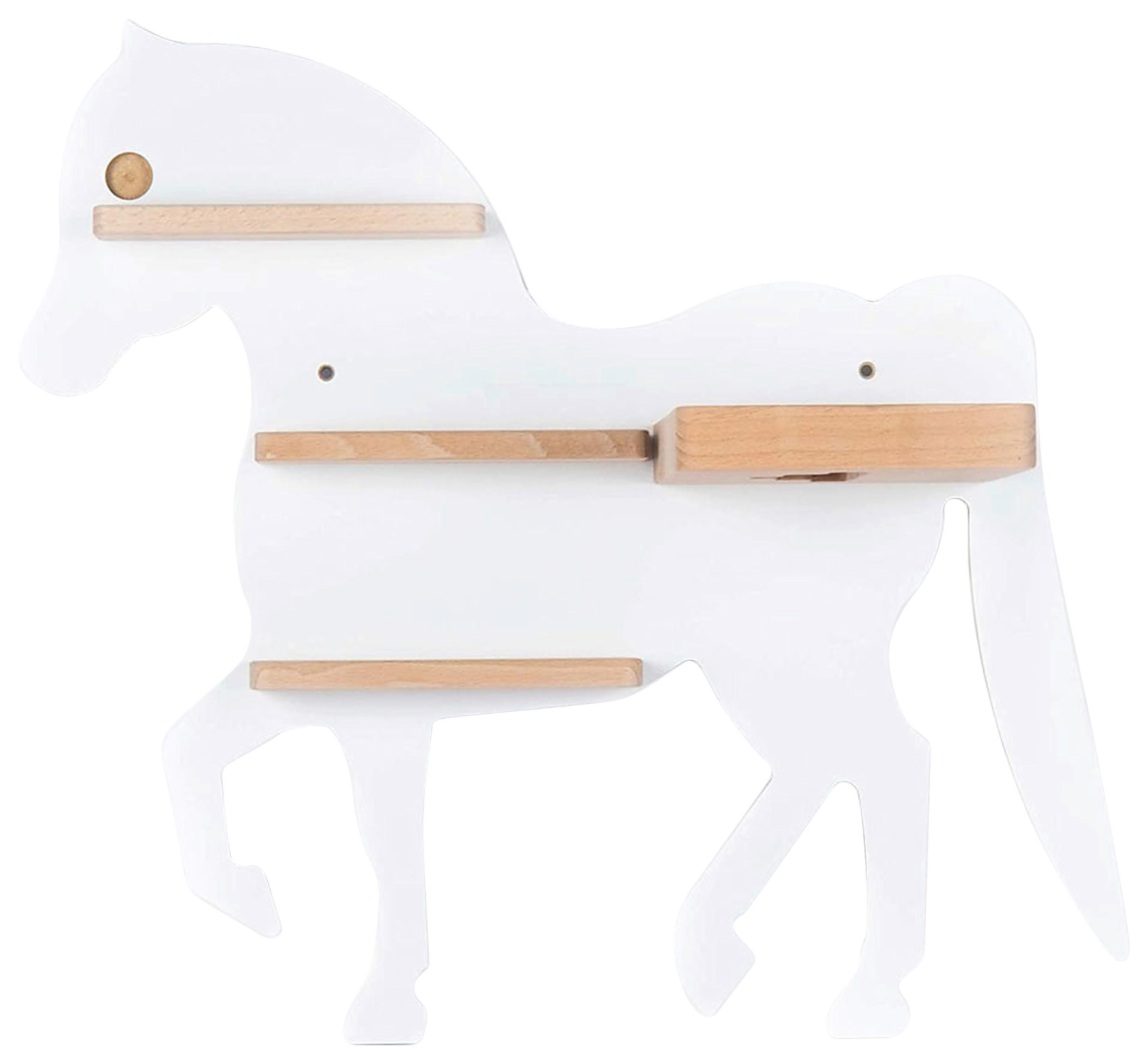 Kinderregal Boarti Weiß B: 46 cm - Weiß, MODERN, Holzwerkstoff (46/43/19cm) - MID.YOU