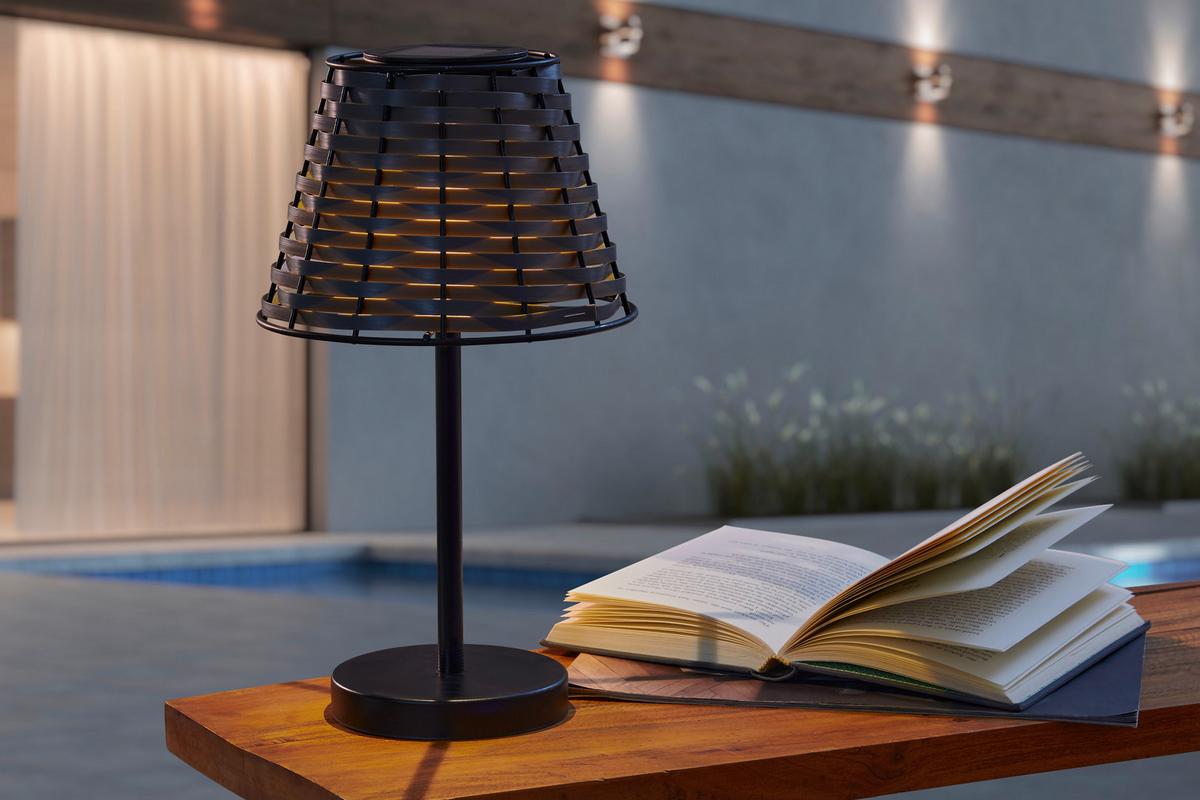 Solární svítidlo Ragmar - tmavě šedá, Moderní, kov/plast (19/32cm) - Modern Living