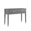 Konsole Westerleigh Graphitfarben 105 cm - Graphitfarben/Grau, Design, Holzwerkstoff/Metall (105/76/40cm) - MID.YOU