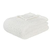 Měkká deka Teddy, 130/170cm, bílá - bílá, Moderní, textil (130/170cm) - Modern Living