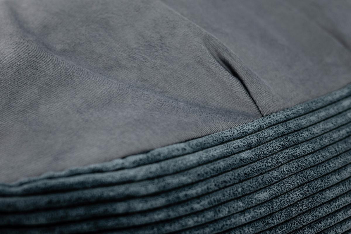 Sitzsack Golden Dream Grau Indoor - Grau, Basics, Textil (45/110/90cm) - Ondega