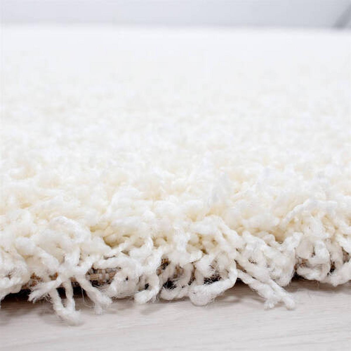 Hochflorteppich Dream - Creme, Basics, Textil (65/130cm) - Novel