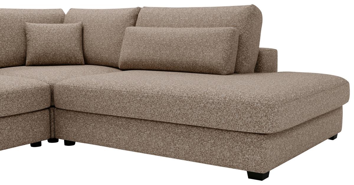 Sven Hellbraun S: 332x244 Cm - Hellbraun/Schwarz, Design, Textil (332/244cm) - Livetastic