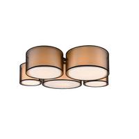Deckenleuchte 611400532 FRANKLIN - Schwarz, Basics, Metall (90/70/21,5cm) - Trio Leuchten