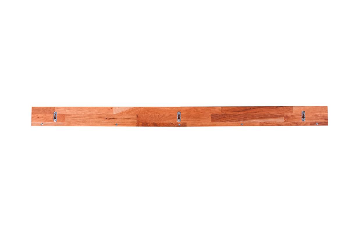 Wandboard Kalle B: 120 cm Echtholz Eiche - Eichefarben, Basics, Holz (120/8/20cm)