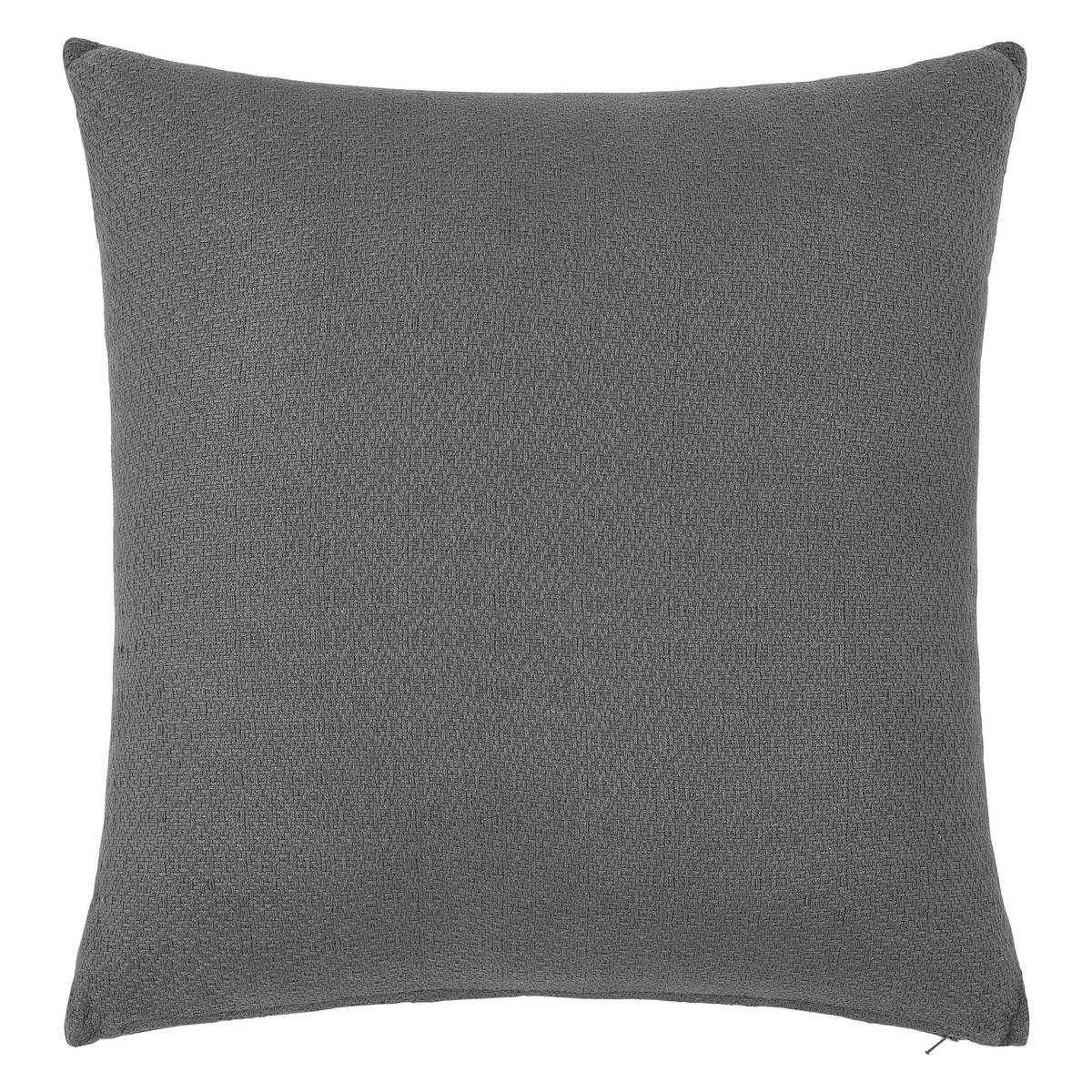 Dekorační polštář Chloe, 45/45cm, antracitová - antracitová, Moderní, textil (45/45cm) - Mömax