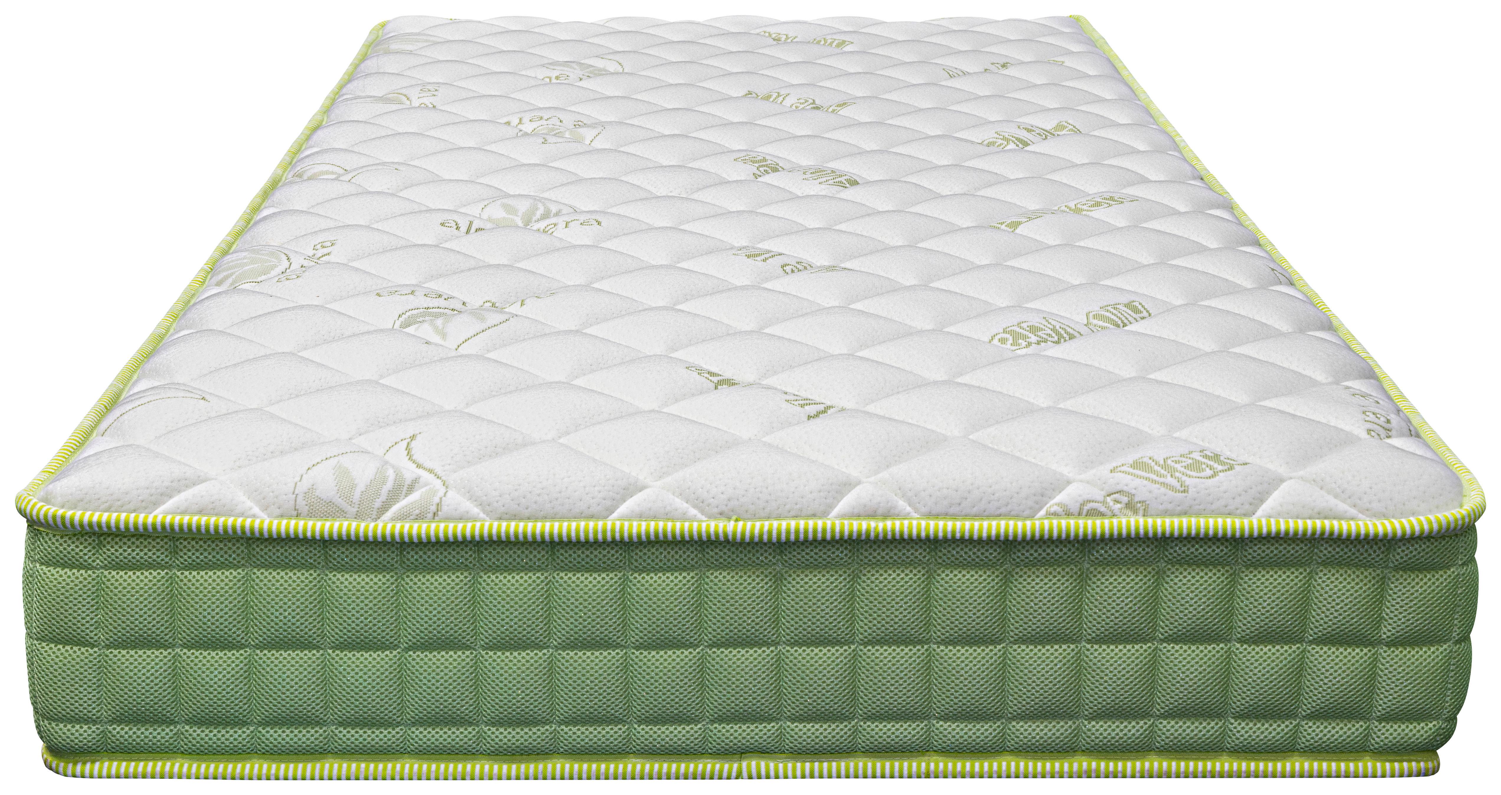 Matratze Aloesense Weiß, 180x200cm - Textil (180/200/18cm)