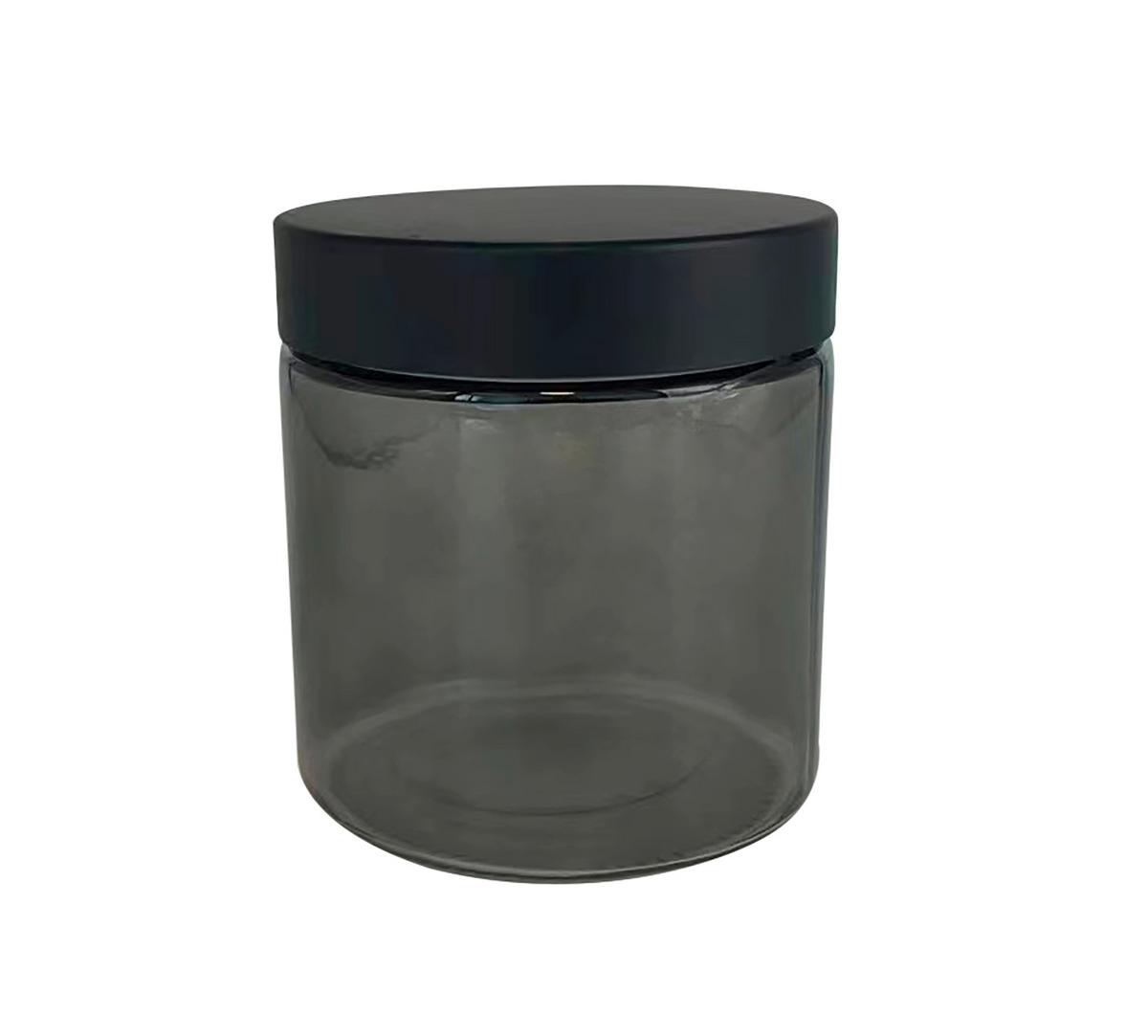 Dóza na potraviny MAGNUS BLACK - 0,75 L - šedá/černá, Moderní, kov/plast (11/12cm) - Mömax