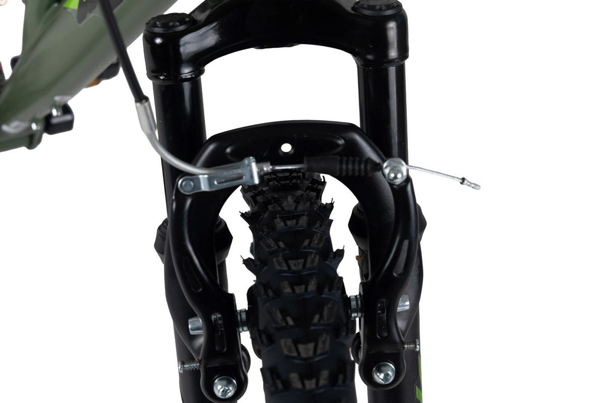 WYLD Kinder Mountainbike Fully grün - Grün, MODERN, Metall (25cm)